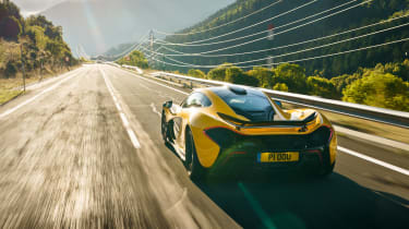 Driving a McLaren P1 in the Pyrenees